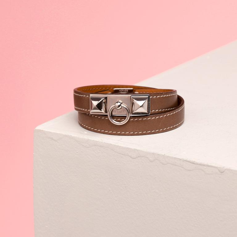 ARMBAND, '"Rivale Double Tour - Double Wrap", Hermès.