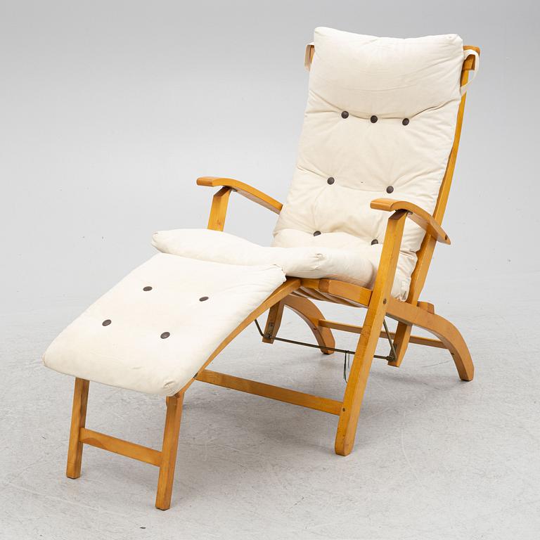 Deck chair, Brogrens/Stockamöllan, later part of the 20th Century.