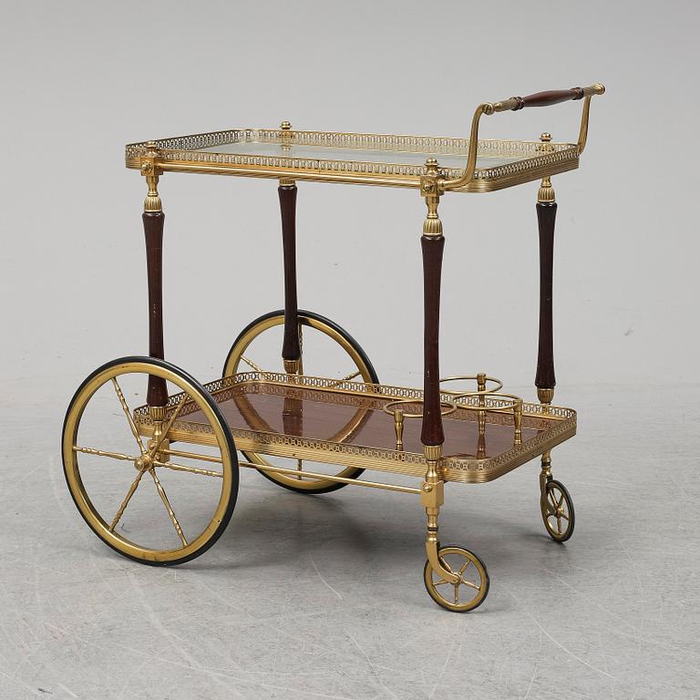 A second half of the 20th century tea trolley.