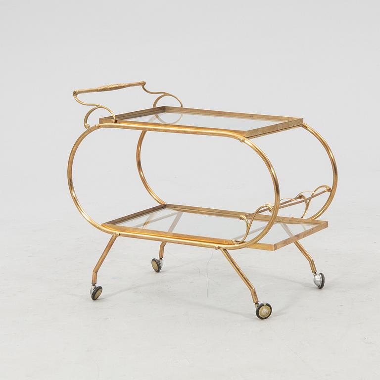 Serving trolley late 20th century.