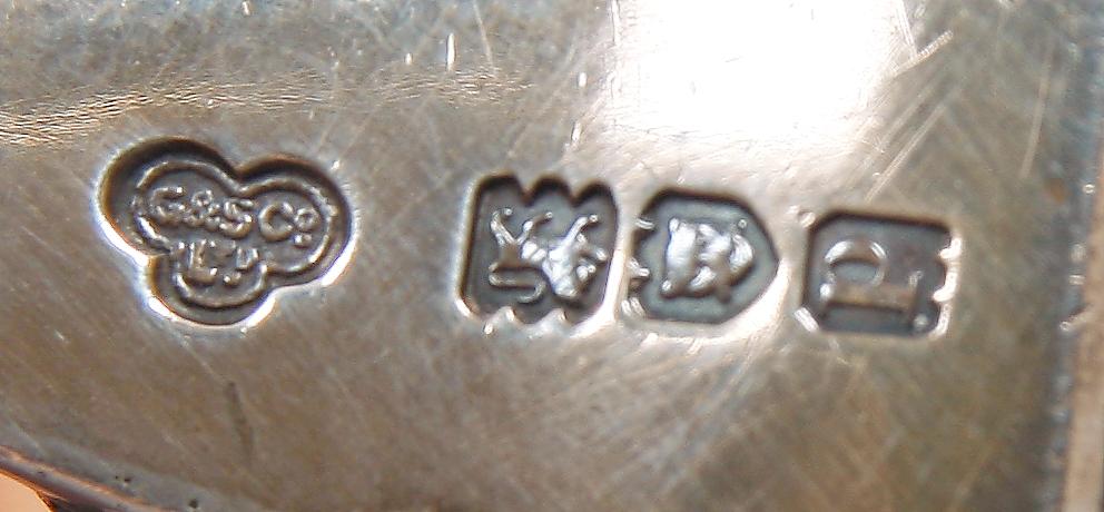 MEDICINSKED, silver, London 1910-11.