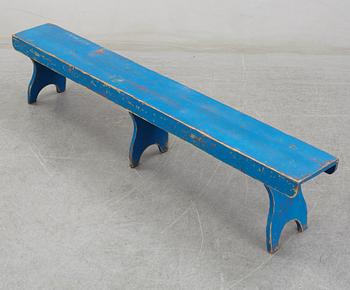 Bänk, allmoge, sent 1800-tal.