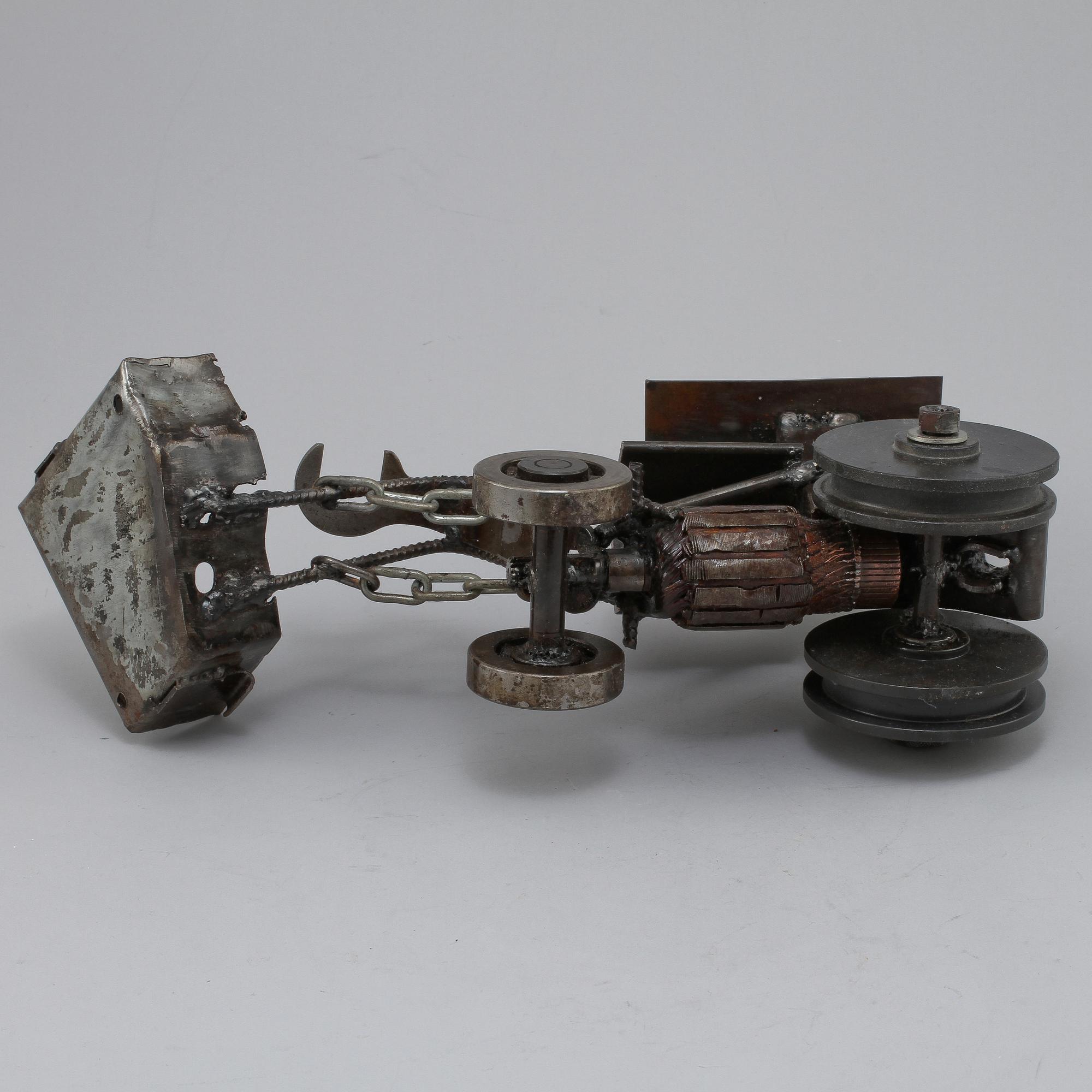 BOB PASTERKAMP, skulptur, metall, signerad och daterad 87 ?.