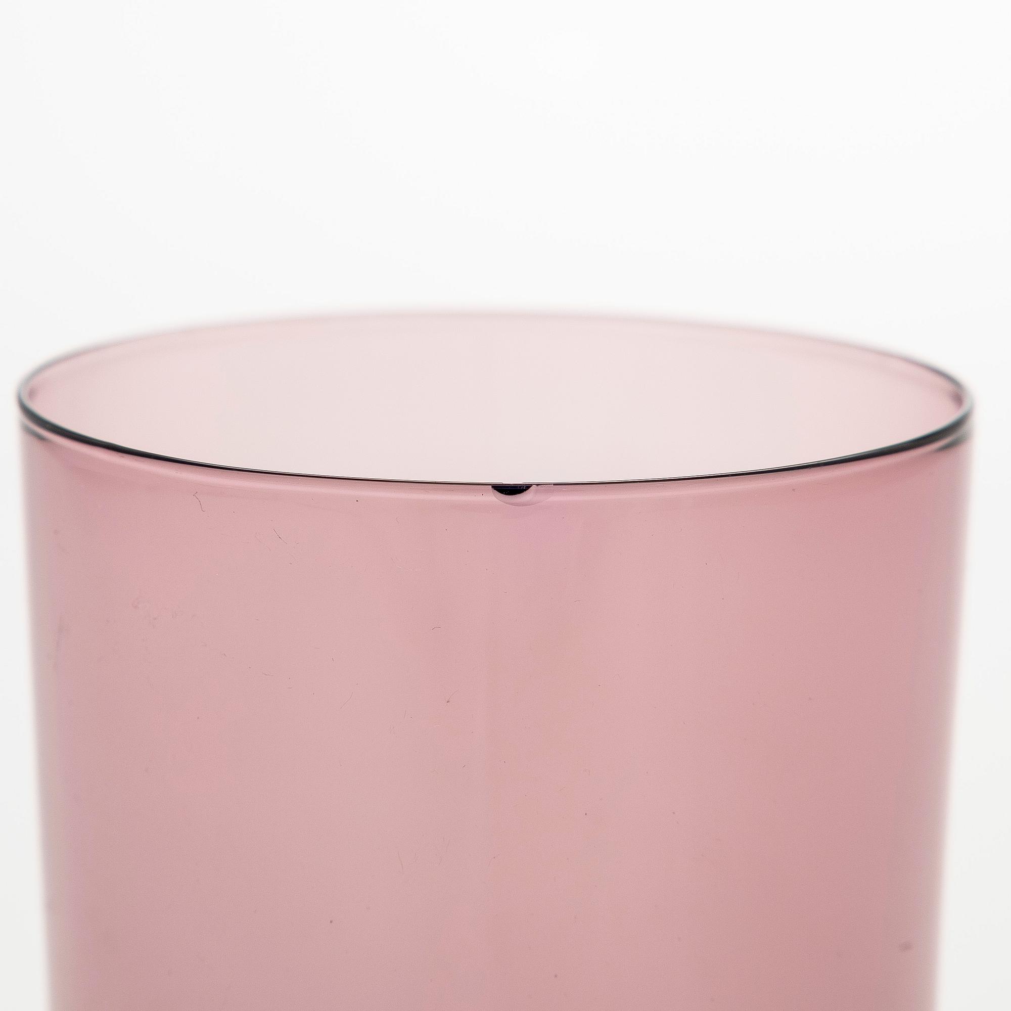 Timo Sarpaneva, a 18-piece set of juice glasses and jug, i-series, Iittala early 1960s.