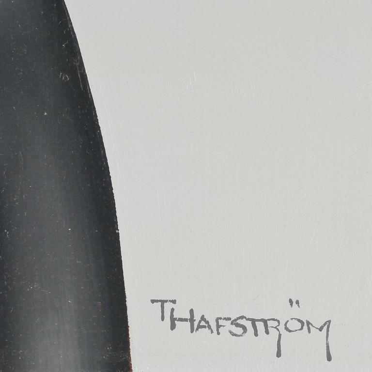 THOMAS HAFSTRÖM, acryl på duk. Sign.