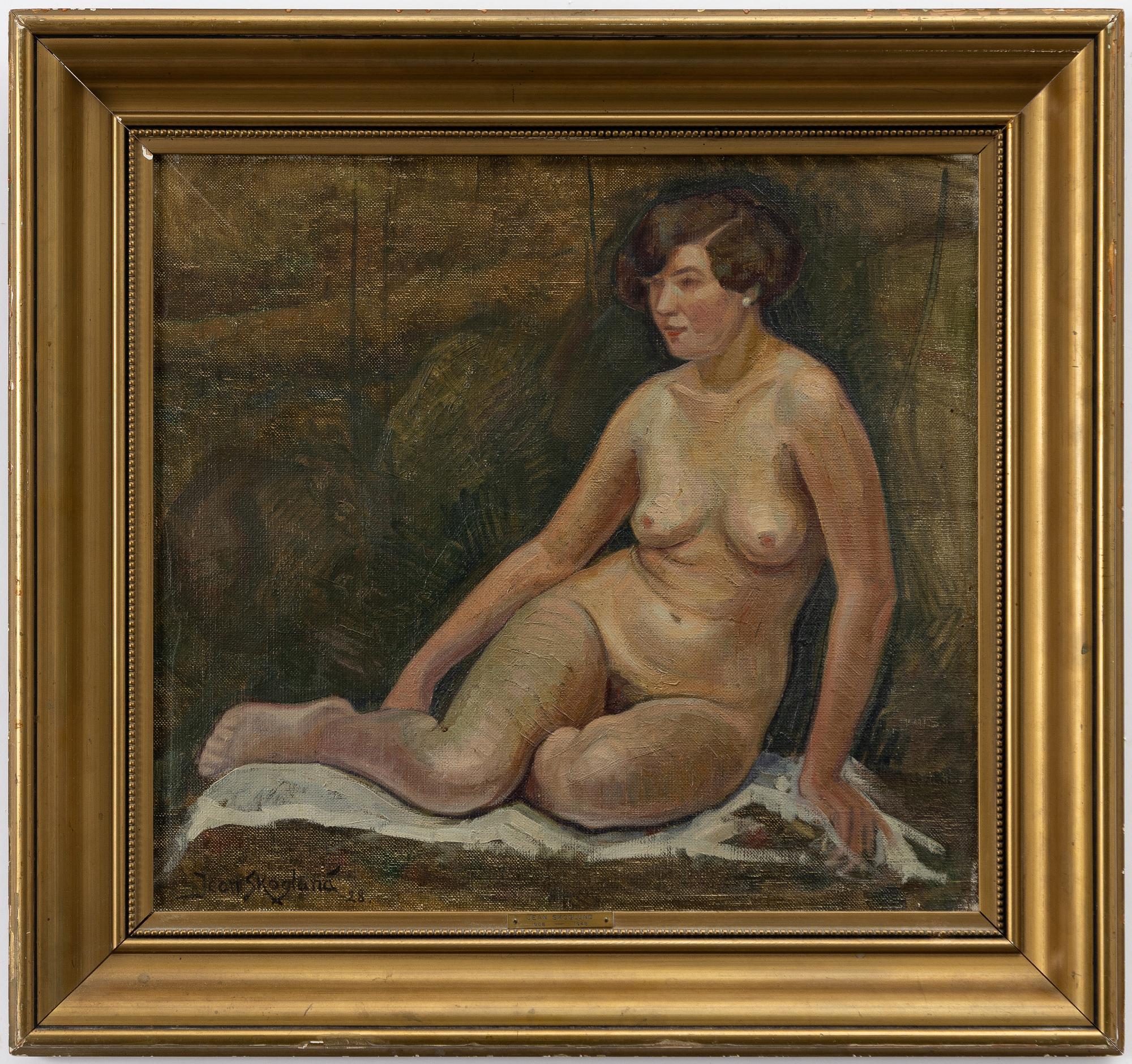 Jean Skoglund, Model study.