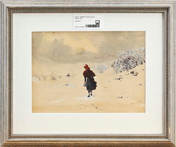 HERBERT MOXON COOK, akvarell, sign.