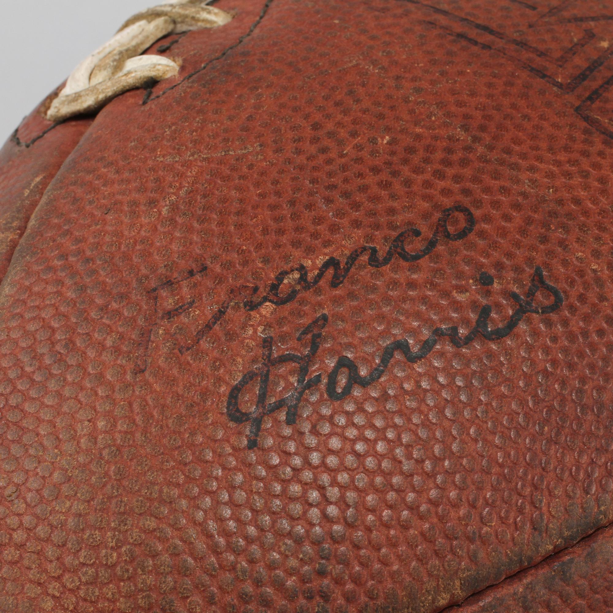 AMERIKANSK FOTBOLL, läder, 1900-talets andra hälft.