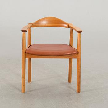 An Andreas Hansen desk and chair for Hadsten träindustri Denmark later part of the 20th century.