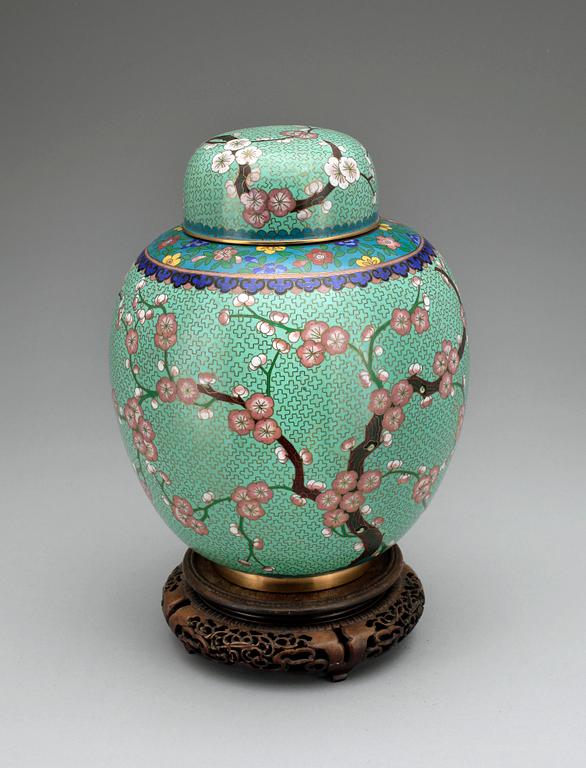 BOJAN, cloisonné, Japan, 1900-talets första hälft.