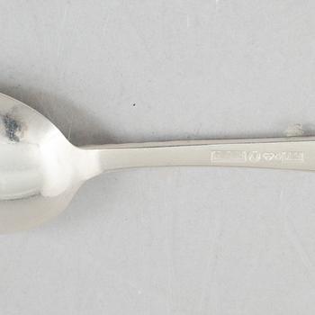 Jacob Ängman, a 100-piece silver flatware set, "Rosenholm", GAB, 1965-1990.