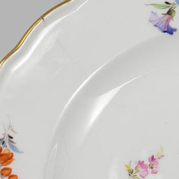 Meissen, astiaston osia, posliini, 18 kpl, Saksa.