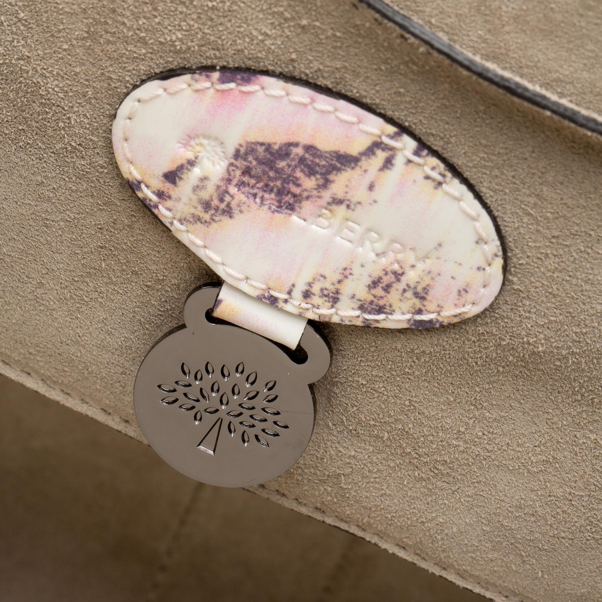 VÄSKA, "Trippy Tiger Bayswater" Mulberry.