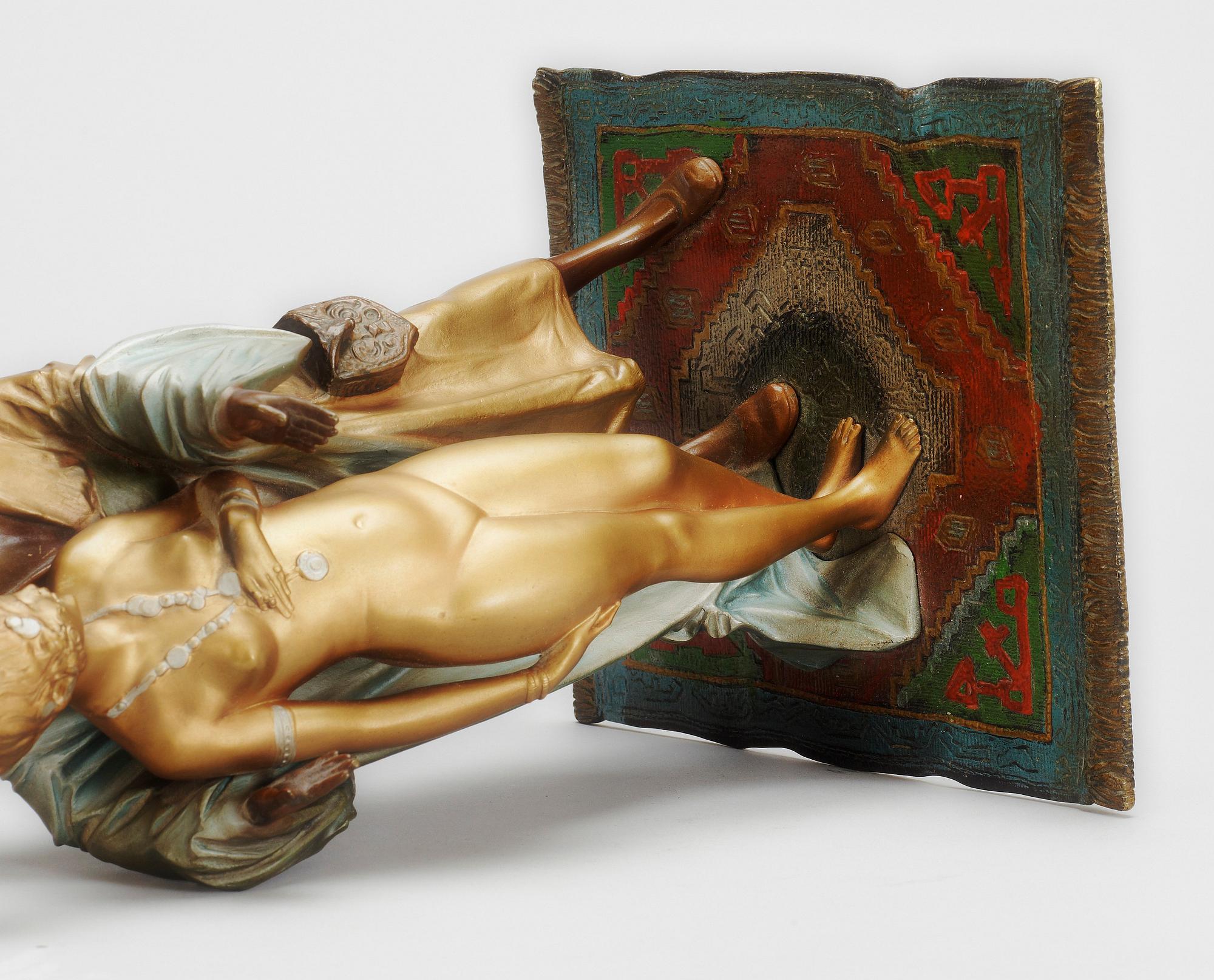 A Bruno Zack bronze figure, Argentor, Austria, circa 1910.