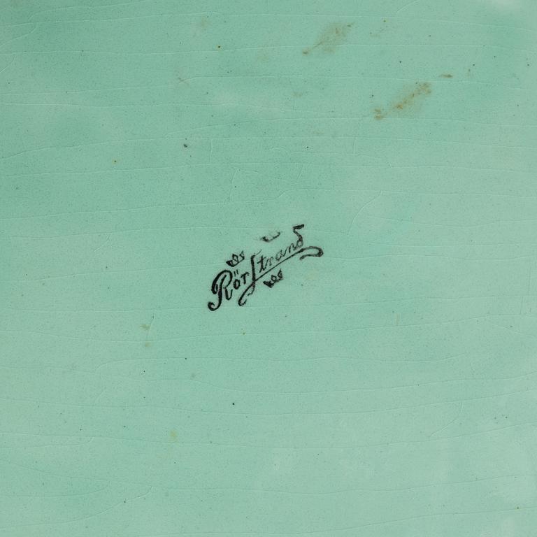 Ilse Claesson, attributed to, an Art Deco tray, Rörstrand, 1930's.