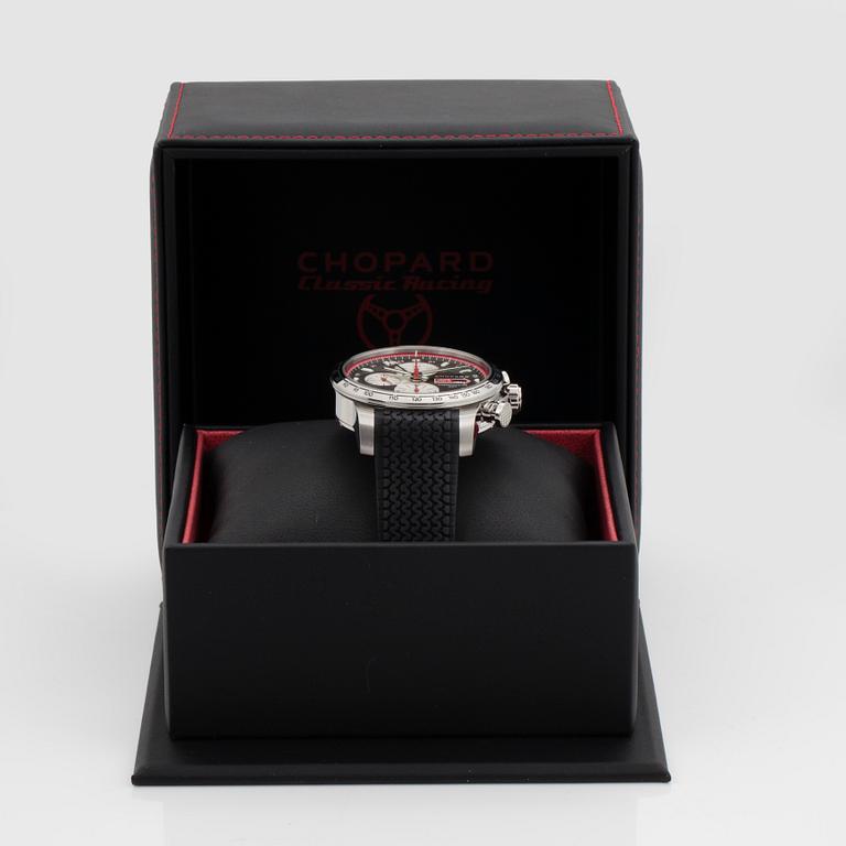 CHOPARD, Mille Miglia, Chronometer, GMT "Tachymeter", chronograph, wristwatch, 44 mm,