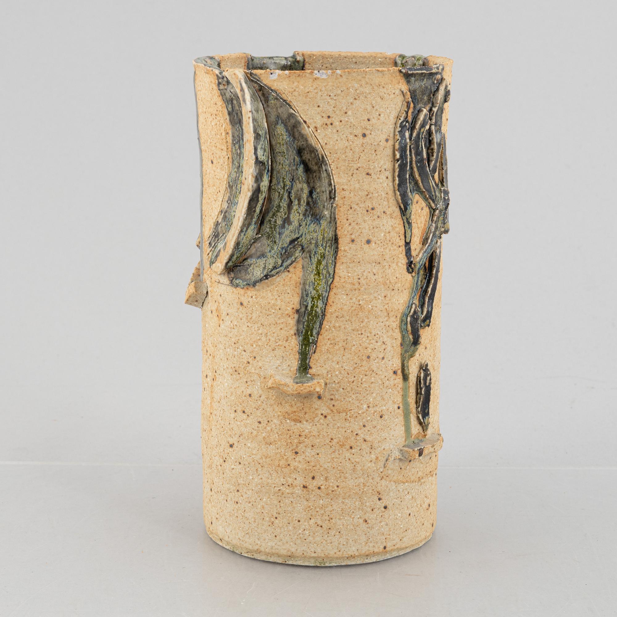 Bing & Grøndahl, a stoneware vase, Denmark.