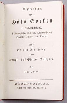 BOK, "Beskrifning av Hölö socken i Södermanland" Johan Eric Petri 1828.
