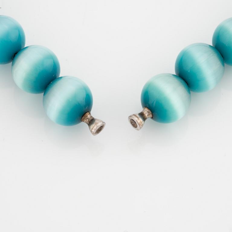 Ole Lynggaard, necklace, 8 pcs, with clasp 18K gold.