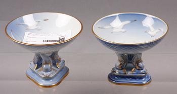 MAT- OCH KAFFESERVIS, 135 delar, porslin, "Måsen", Bing & Gröndahl,