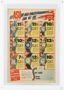 Comic book, "Fantomen", Issue 3, 1950.