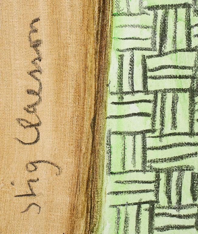 STIG CLAESSON (SLAS), olja på duk.