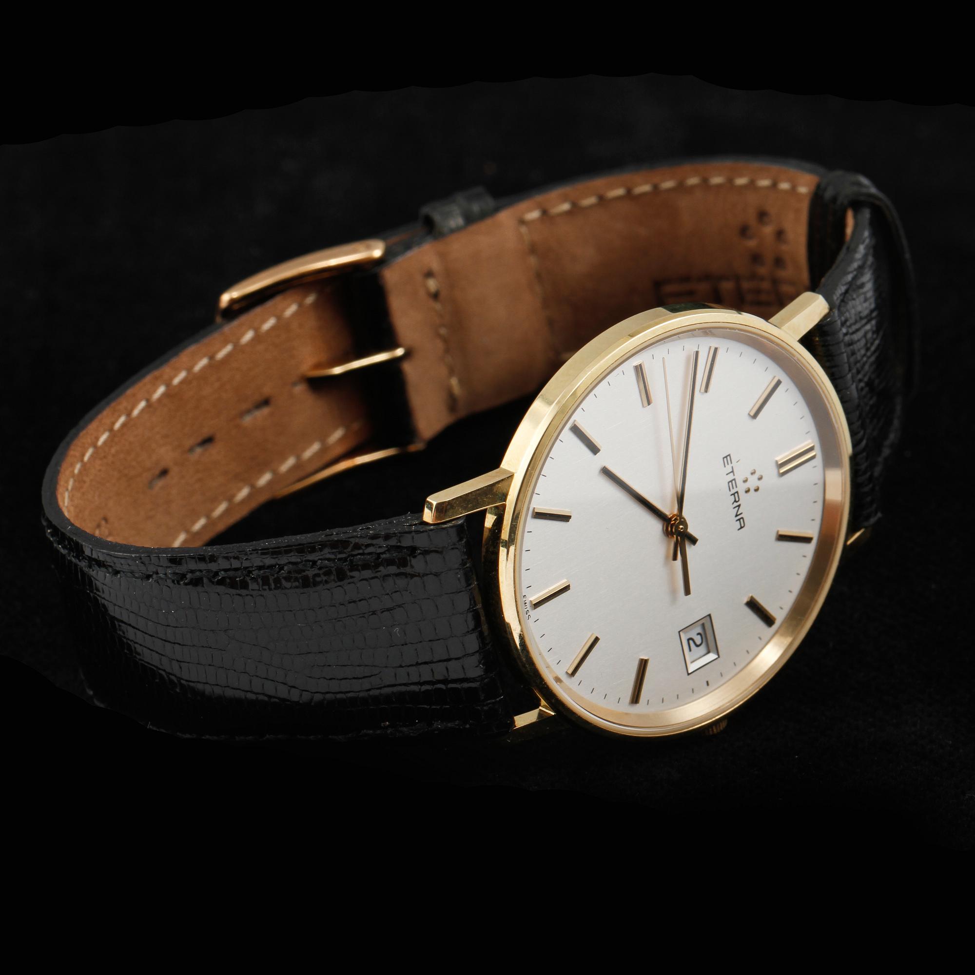 ARMBANDSUR, 18k guld, Eterna, 1900-talets fjärde kvartal.