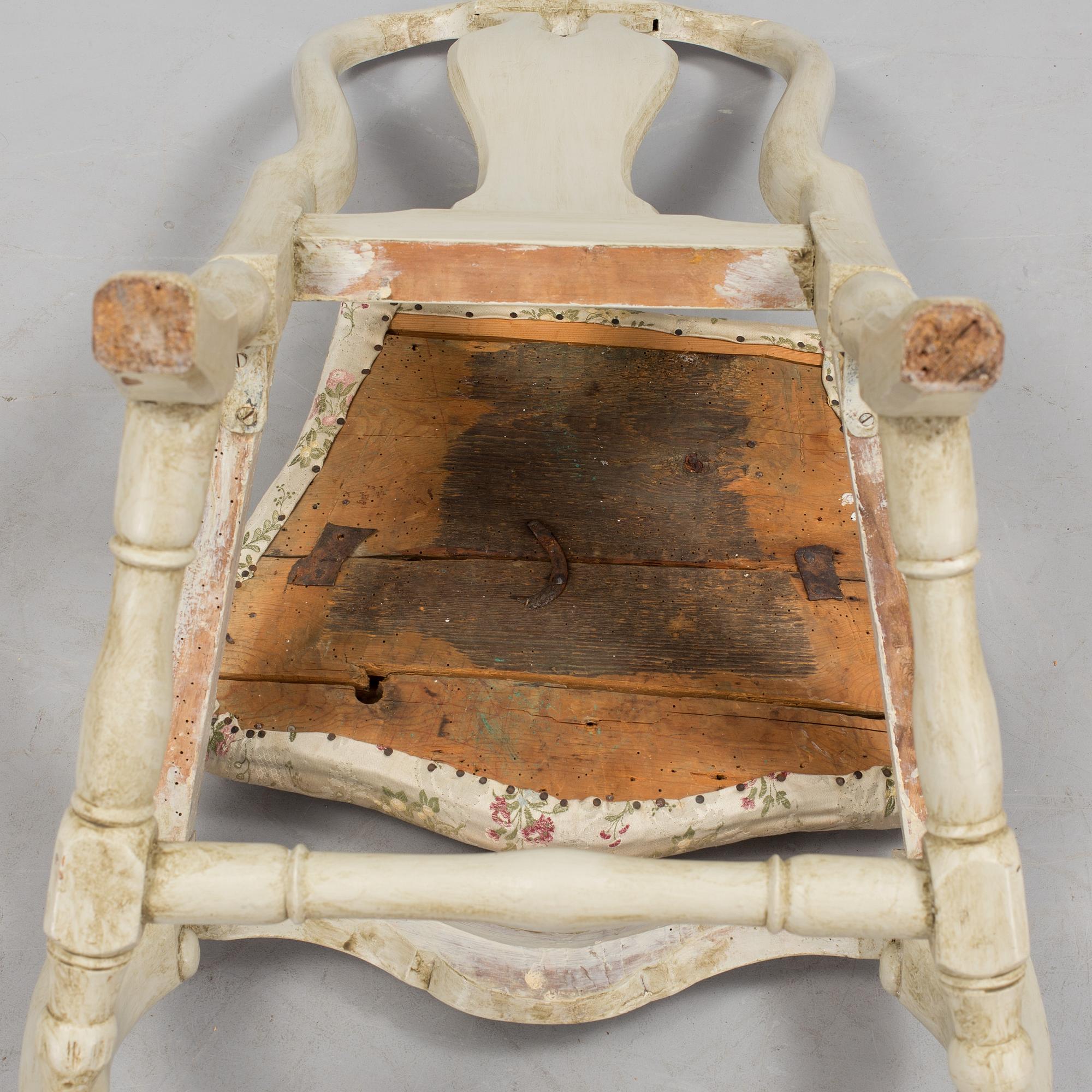 STOL, rokoko, 1700-tal.