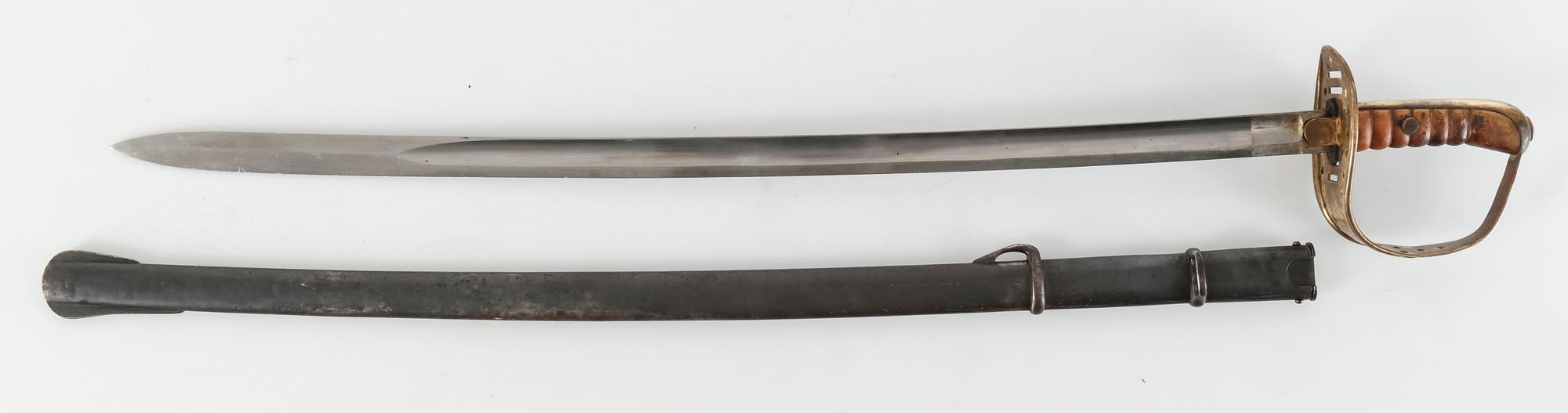 SABEL, för underofficer vid kavalleriet, 1800-talets slut.
