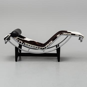 LE CORBUSIER, PIERRE JEANNERET, CHARLOTTE PERRIAND an LC4 chaise longue, Cassina, Italy.
