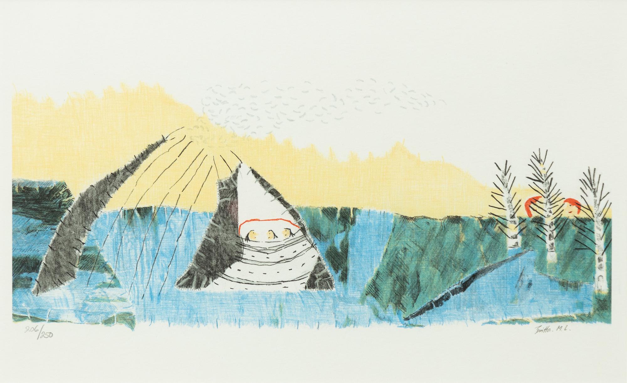 Britta Marakatt-Labba, Untitled.