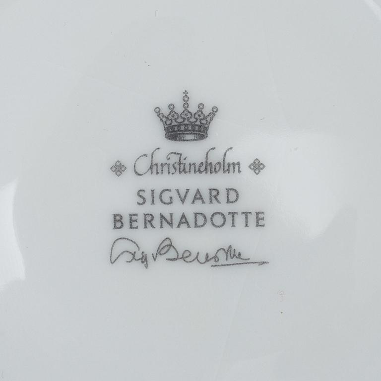 SIGVARD BERNADOTTE, a 65 piece dinner and coffee service from Christineholm.