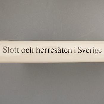 BOKVERK, 18 volymer, "Slott och herresäten i Sverige", Allhems Malmö 1966-71.