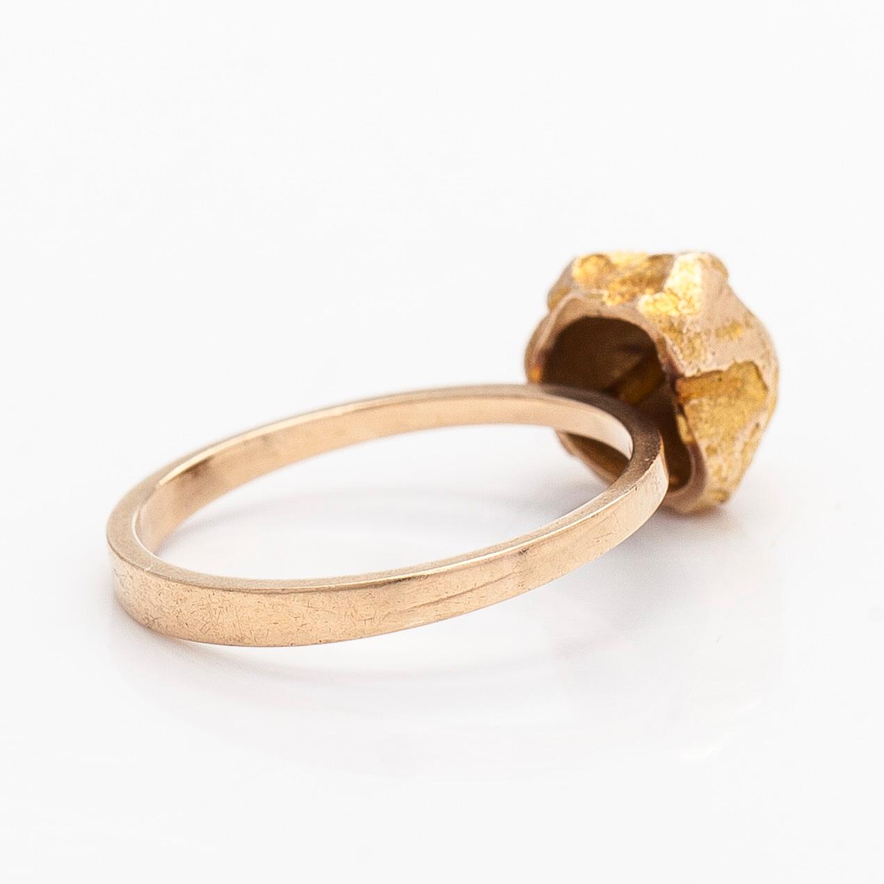 Björn Weckström, ring, "Gulros",  14K guld, Lapponia 1967.