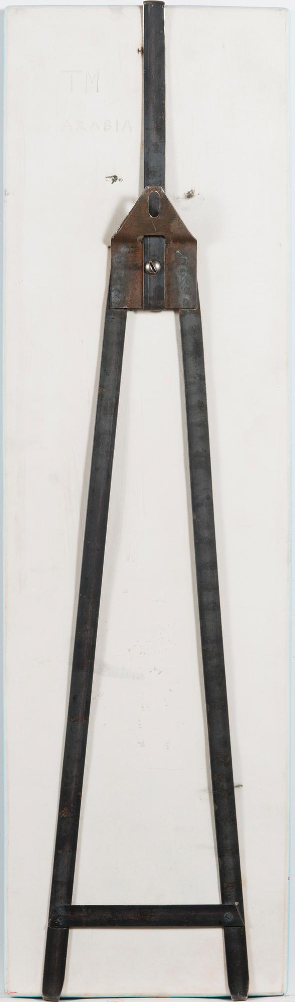 TOINI MUONA, A stoneware relief signed TM Arabia.