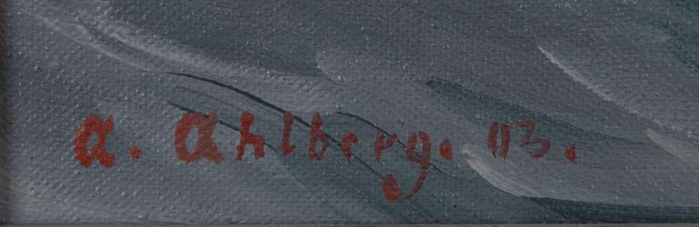 Arvid Ahlberg, Utklippan Blekinge Archipelago.