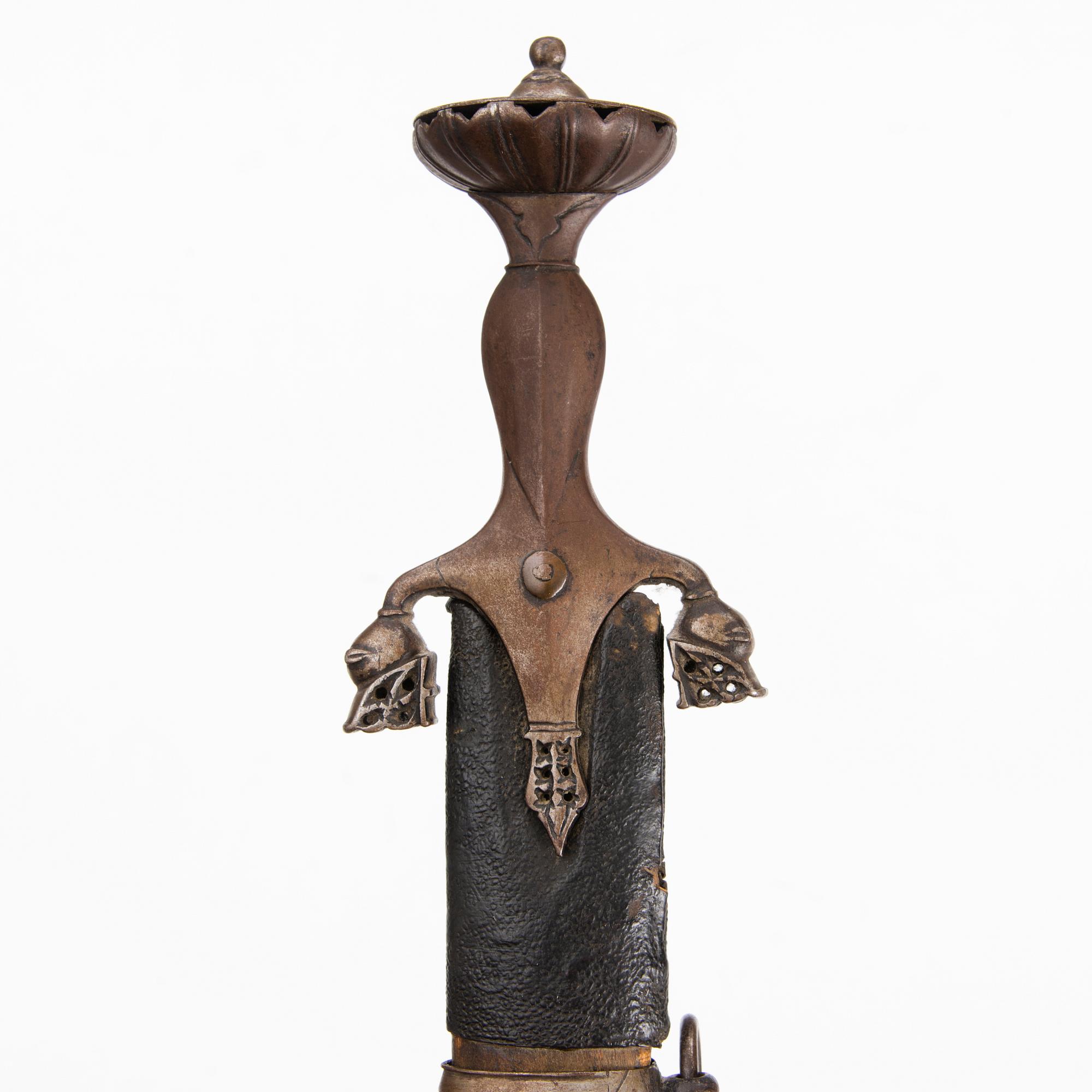 An Afghan Pulwar sword, late 19th/early 20th Century.