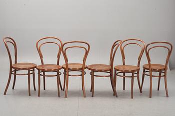 STOLAR, 6 st, Josef Hoffmann, 1900-talets första hälft.