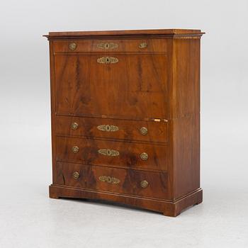 A Swedish Empire secretaire by J. Öman, master 1815-1833.