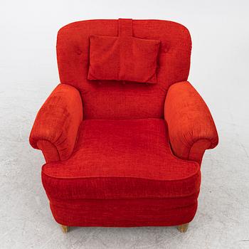 Josef Frank, fåtölj, modell 568, Firma Svenskt Tenn.