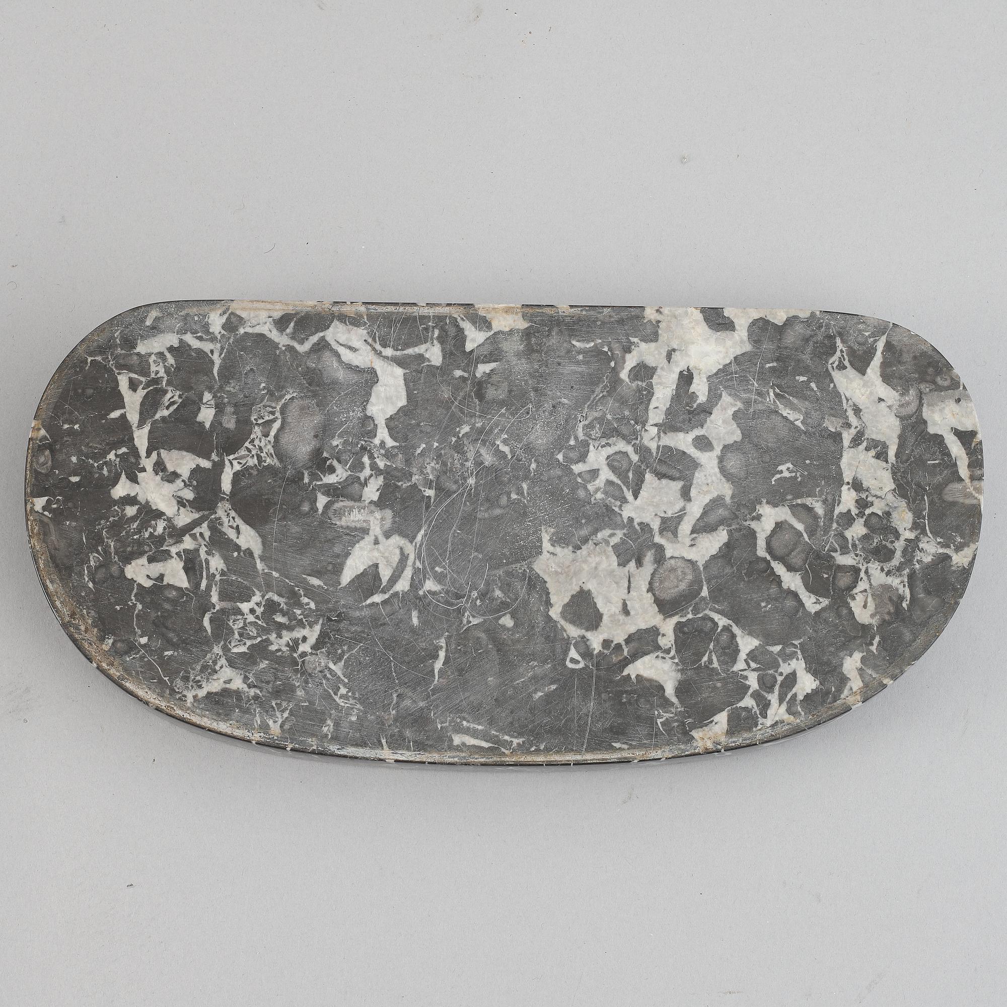 A parian figurine, 'the dying gaul', after an antique sculpture. 20th century.