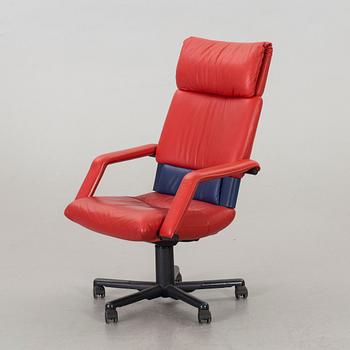 A WRITING DESK CHAIR  "Imago", Mario Bellini, Vitra, 1980's.