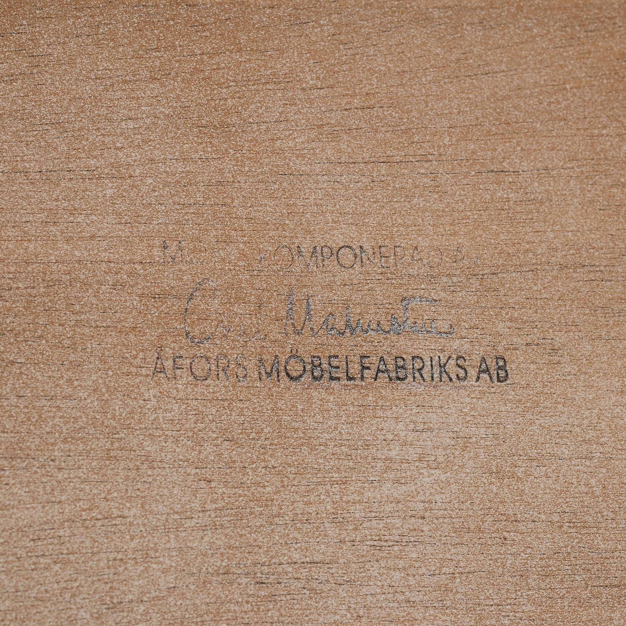 Carl Malmsten, matbord, "Herrgården", 1900-talets slut.