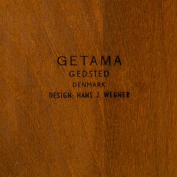 Hans J Wegner, bed, Getama, Illums Bolighus, Denmark, 1960s.