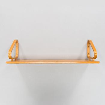 Alvar Aalto, seinähylly, malli 112, O.Y. Huonekalu- ja Rakennustyötehdas A.B. 1930/1940-luku.