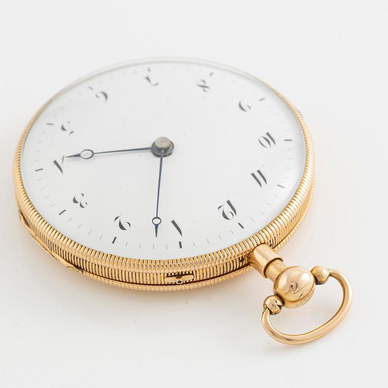 Pocket watch, repeater, ca 1820.