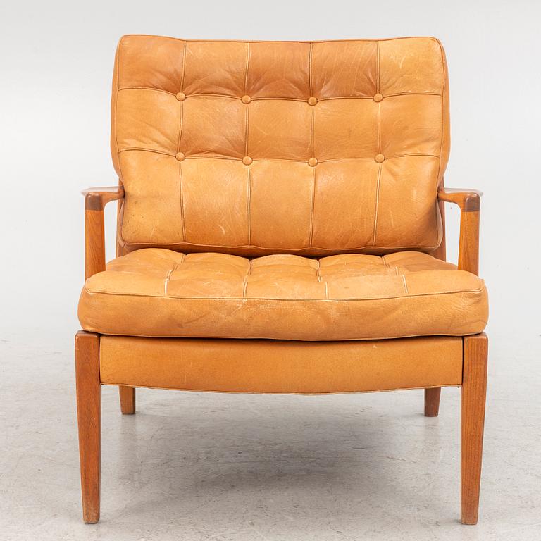 Arne Norell, fåtölj, "Löven", Norell möbel AB, 1900-talets slut.