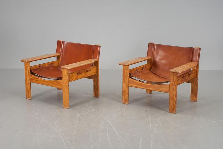 FÅTÖLJER, ett par, "Natura", Karin Mobring, IKEA, 1900-talets andra hälft.