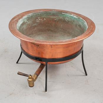 TVÄTTGRYTA, koppar, 1800-tal.