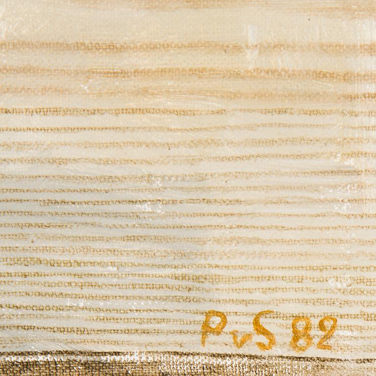 PHILIP VON SCHANTZ, oil on canvas, signed and dated -82.